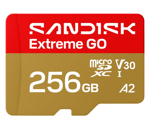 Sandisk 256GB microSDXC Extreme Go UHS-I 240/160 MB/s - 1549251 - zdjęcie